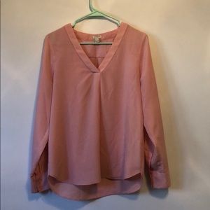 Pink JCrew blouse